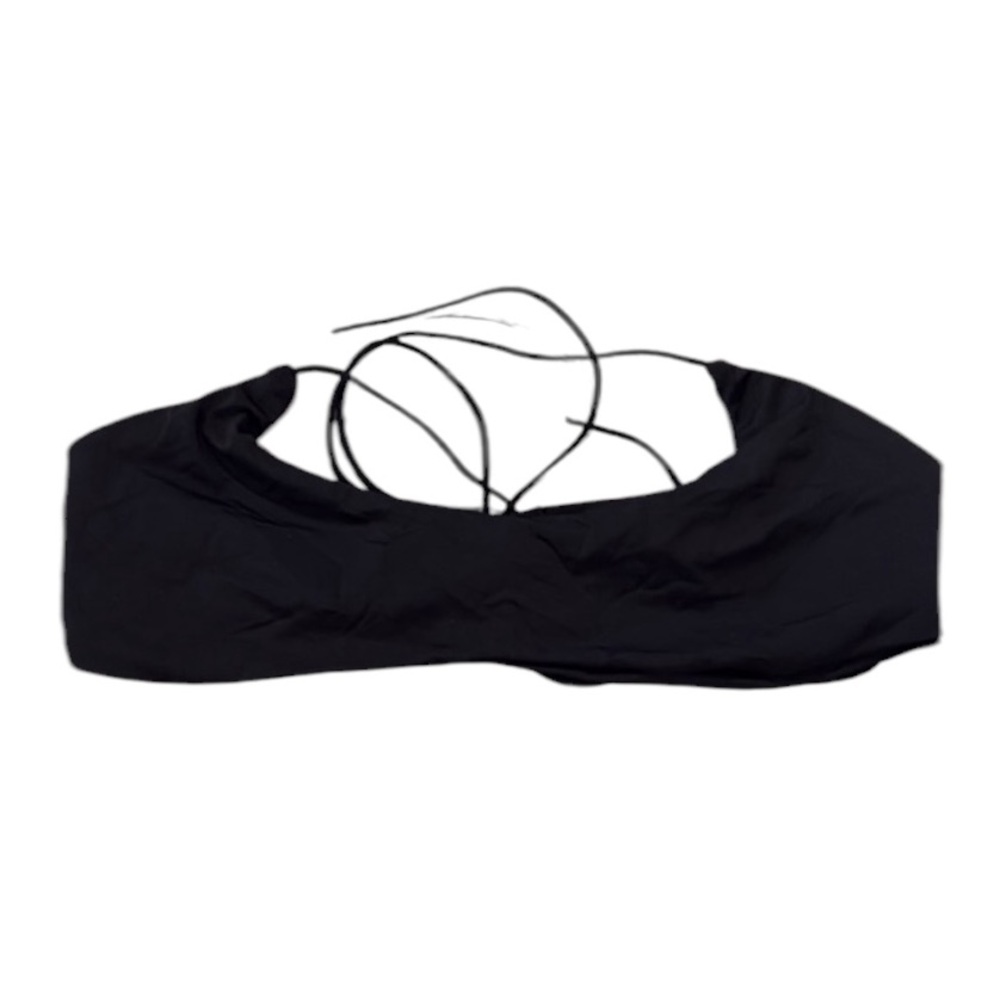 Four Three Seven Black Bikini Top